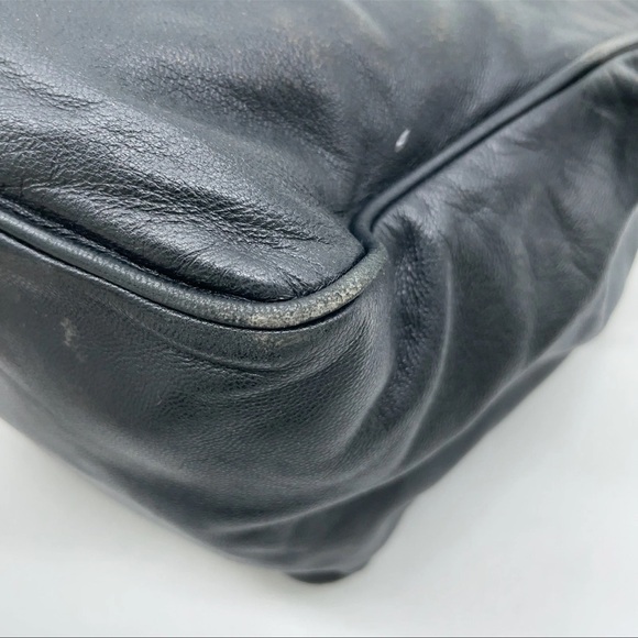 LOEWE Anagram Leather Navy Tote Bag - Picture 12 of 16